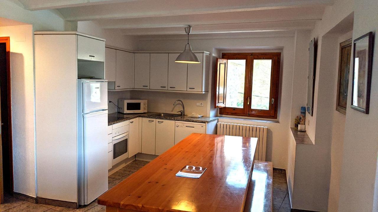 Mas El Carrer Apartment Santa Pau Exterior photo