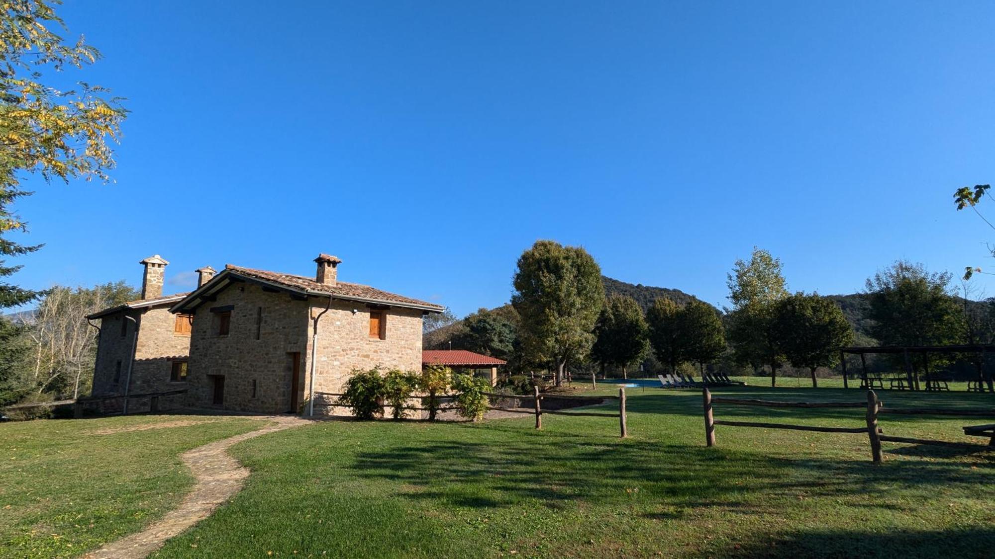 Mas El Carrer Apartment Santa Pau Exterior photo